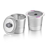 2 Stainless Steel Reusable K Cups for Keurig Coffee Makers - Refillable Kcups Coffee Filters for all Keurig Brewers Family