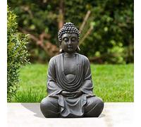 Goodeco Meditating Buddha Garden Ornaments,Zen Buddha Statue sculpture-Indoor/Outdoor Decor Gifts for Home, Garden, Patio, Deck, Porch Yard Art Decoration.