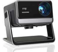 Goodee Viedo Wifi and Bluetooth Projector, Smart Cinema System, Dolby Audio, Autofocus and Portable Keystone Projector 4K and Native 1080P Video Decoding for Home Theater