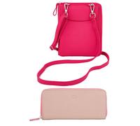Goodeehoo Columbian Cross Body & Pacific Zip Around Purse - Magenta Goodeehoo Multicolor One Size