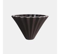 Goodening Origami Filter Cup,Ceramic Pour Over Coffee Maker, Non-Electric Pour Over Coffee Dripper, Easy Manual Brew Maker, Single Cups Porcelain for Home, Cafe, Camping, Coffee Gifts (Coffee)