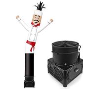 GOODENY 7FT Tall Inflatable Tube Man Chef Wacky Wavy Dancing Guy with Weather-Resistant Blower (9''Diameter) for Outdoor Decoration Advertising Business Promotion
