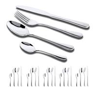 GOODFEER Cutlery Set, 24 PCS Stainless Steel Flatware for 6 People