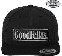 Goodfellas Logo Premium Snapback Cap Black