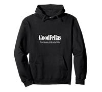 Goodfellas Three Decades of Life in the Mafia Pullover Hoodie, Adult Unisex, Black, Medium