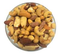 GoodFoodDelivered Mixed Roasted & Salted Nuts 1kg - Premium Quality - Salted Cashews, Almonds, Peanuts, Hazelnuts, Brazil Nuts - Great for Healthy Snacks, Vegetarian & Vegan Diets