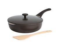 Goodful All-in-One Pan, Multilayer Nonstick, High-Performance Cast Construction, Multipurpose Design Replaces Multiple Pots and Pans, Dishwasher Safe Cookware, 11-Inch, 4.4-Quart Capacity, Graphite