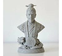 GoodFYouth 1/10 Ancient Samurai Resin Bust Model Kit Unpainted and Unassembled Resin Model //e7A4Y5