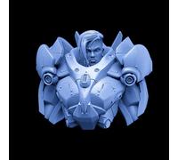 GoodFYouth 1/10 Resin Bust Model Kit, Unpainted and Unassembled // 7l4fj22z