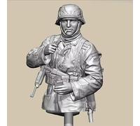 GoodFYouth 1/10 WWII German Soldier Resin Bust Model Kit Unpainted and Unassembled Resin Figure Kit // 8x4Wj57J