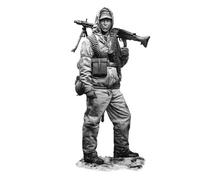 GoodFYouth 1/16 WWII German Soldier Resin Model Kit Unpainted and Unassembled Soldier Resin Model Kit//7A2J74y