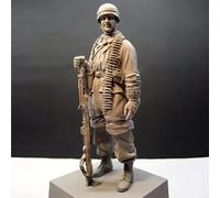 GoodFYouth 1/16 WWII German Soldier Resin Model Kit Unpainted and Unassembled Soldier Resin Model Kit//7A2J3y