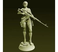 GoodFYouth 1/18 Sci-Fi Female Agent Warrior Resin Model Kit Unpainted and Unassembled Resin Model Kit //v3f7s5