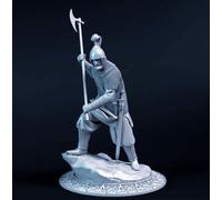 GoodFYouth 1/24 Ancient Europe Knight Warrior Resin Model Kit Unpainted and Unassembled Soldier Resin Model Kit // u8d2O1