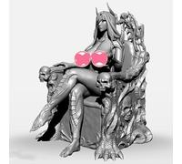 GoodFYouth 1/24 Ancient Female Warrior Resin Model Kit Unpainted and Unassembled Soldier Resin Model Kit//j9C3O42