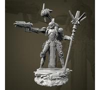 GoodFYouth 1/24 Ancient Hell Samurai Resin Model Kit Unpainted and Unassembled Soldier Resin Model Kit // u8d4O7