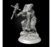 GoodFYouth 1/24 Ancient Hell Samurai Warrior Resin Model Kit Unpainted and Unassembled Soldier Resin Model Kit //I2S5O6