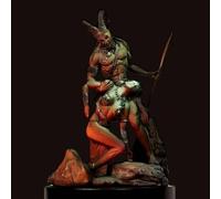 GoodFYouth 1/24 Ancient Hell Warrior Resin Model Kit Unpainted and Unassembled Soldier Resin Model Kit//j9C6O8