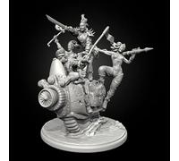 GoodFYouth 1/24 Sci-Fi Agent Female Samurai Resin Model Kit Unpainted and Unassembled Soldier Resin Model Kit // u8d6O6