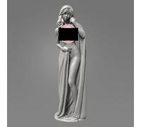 GoodFYouth 1/24 Sci-Fi Agent Female Samurai Resin Model Kit Unpainted and Unassembled Soldier Resin Model Kit // u8d6O3