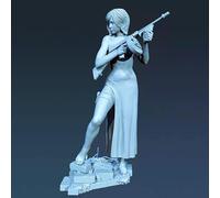 GoodFYouth 1/24 Sci-Fi Female Agent Warrior Resin Model Kit Unpainted and Unassembled Resin Model Kit//v3f6s1