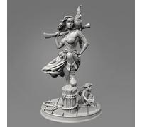 GoodFYouth 1/24 Science Fiction Female Agent Resin Model Kit Unpainted and unassembled soldier resin model kit //v2i7O8