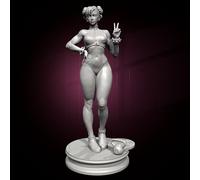 GoodFYouth 1/24 Science Fiction Female Agent Resin Model Kit Unpainted and unassembled soldier resin model kit //v2i7O5