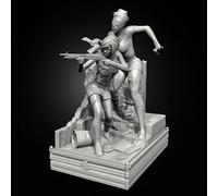 GoodFYouth 1/24 Science Fiction Female Agent Resin Model Kit Unpainted and unassembled soldier resin model kit //v2i7O14