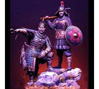 GoodFYouth 1/32 Ancient Warrior Soldier Resin Model Kit Unpainted and Unassembled Soldier Resin Model Kit //C4X8O11