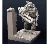 GoodFYouth 1/35 Sci-Fi Mech Warrior Resin Soldier Model Kit Unpainted and Unassembled //O4s7f2