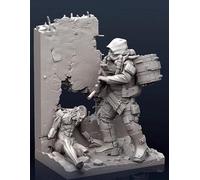 GoodFYouth 1/35 Sci-Fi Mech Warrior Resin Soldier Model Kit Unpainted and Unassembled //O4s7f3