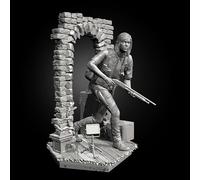 GoodFYouth 1/35 Science Fiction Special Agent Female Soldier Resin Model Kit Unpainted and unassembled soldier resin model kit //v4i5O1