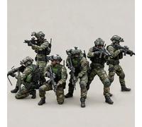 GoodFYouth 1/35 US Commando Soldier Resin Model Kit Unpainted and Unassembled (6 figures) //l7o7k5