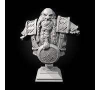 GoodFYouth 70mm Ancient European Samurai Resin Bust Model Kit Unpainted and Unassembled Soldier Resin Model Kit //A5S7O9