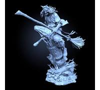 GoodFYouth 95mm Ancient Hell Female Samurai Resin Model Kit Unpainted and Unassembled Soldier Resin Model Kit //A4S4O1
