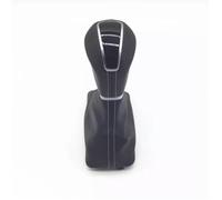 GOODGH - Car Gear Stick Handball For Hyundai Santa Fe 2013-2018 Car Gear Shift Knob Lever Change Gearbox Shifter Leather Stick Shifter
