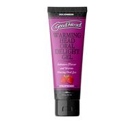 - GoodHead - Warming Oral Delight Gel - Strawberry - 4 oz.