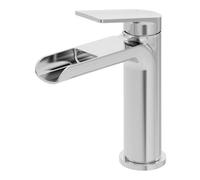 GoodHome Ajeeta Medium Chrome Effect Round Basin Mixer Tap