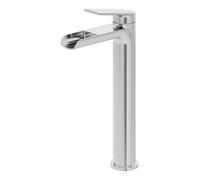 GoodHome Ajeeta Tall Chrome Effect Round Basin Mixer Tap