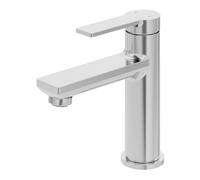 GoodHome Akita Medium Chrome Effect Round Basin Mixer Tap
