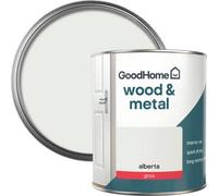 GoodHome Alberta Gloss Metal & Wood Paint, 750Ml