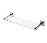 GoodHome Alessano Glass Shelf (L)48Cm X (D)15.5Cm