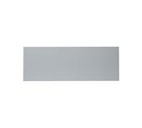 GoodHome Alisma High Gloss Grey Slab 2 Drawer Front, Bridging Door & Bi-Fold Door 1000mm