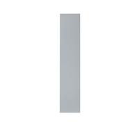 GoodHome Alisma High Gloss Grey Slab Highline Cabinet Door (W)150mm (H)715mm (T)18mm