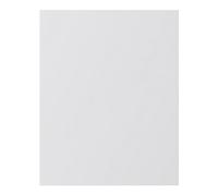 GoodHome Alisma High Gloss Grey Slab Standard Clad On End Panel (H)715mm (W)595mm