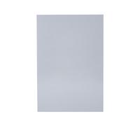 GoodHome Alisma High Gloss Grey Slab Standard End Panel (H)870mm (W)590mm