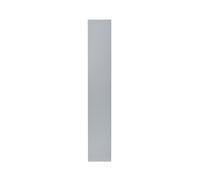 GoodHome Alisma High Gloss Grey Slab Tall Wall Cabinet Door (W)150mm (H)895mm (T)18mm