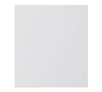 GoodHome Alisma Innovo Handleless High Gloss Grey Slab Drawer Front, Bridging Door & Bi Fold Door, Pack Of 2 (H)340mm (W)297mm (T)18mm