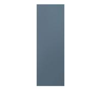 GoodHome Alisma Matt Blue Slab 70:30 Tall Larder Cabinet Door (W)500mm (H)1467mm (T)18mm