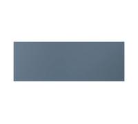 GoodHome Alisma Matt Blue Slab Drawer Front, Bridging Door & Bi-Fold Door 1000mm